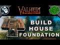 How to Build a Starting Base Foundation Tutorial in Valheim Beginners Base Building Guide