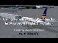 How to Use Jetways & Pushback in FSX Tutorial