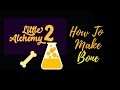 Little Alchemy 2-How To Make Bone Cheats & Hints