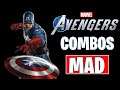 Marvel's Avengers Captain America COMBO MAD