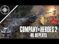 Medium Tanks Are Better Than Heavy Tanks? - Company of Heroes 2 4K Replays #134