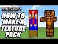 Minecraft How To Make A Resource Pack (Texture Pack) Tutorial
