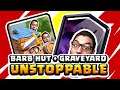 [MUST TRY] Barbarian Hit + Graveyard = UNSTOPPABLE COMBO! | Clash Royale