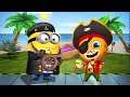 Pirate Ginger Vs Sea Dog – Talking Tom Gold Run Vs Minion Rush