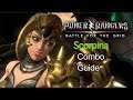 [Power Rangers Battle for the Grid] pecks Combo Guide of Scorpina