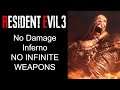Resident Evil 3 Remake (PC) - No Damage, No Infinite Ammo (Inferno)