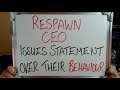 Respawn CEO Issues Statement over Companies Recent BEHAVIOUR!!
