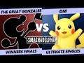 Smashadelphia 2019 SSBU - The Great Gonzales (G&W) Vs T | DM (Pikachu) Smash Ultimate Winners Finals