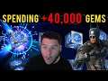 Spending +40,000 Gems Trying To Get Arkham Knight Batman!!! (GONE WRONG) - Injustice 2 Mobile