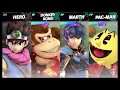 Super Smash Bros Ultimate Amiibo Fights   Request #6205 Hero vs DK vs Marth vs Pac Man