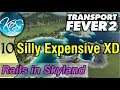 Transport Fever 2 - SOMETHING SILLY EXPENSIVE - Let's Play, Rails in Skyland, Ep 10