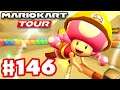 Trick Tour! Builder Toadette! - Mario Kart Tour - Gameplay Part 146 (iOS)