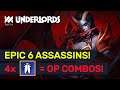 Ultra Late Game Assassins Build! Best Combos & Items! | Dota Underlords