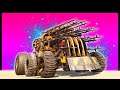 When You Try To Mount As Many Weapons As Possible On The Smallest Cab in Crossout