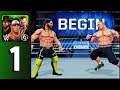 WWE Mayhem - Gameplay Walkthrough Part 1 (Android,IOS)