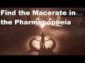 A Plague Tale: Innocence - Find the Macerate in the Pharmacopoeia