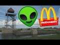 De zoektocht naar Area 52 & naar de McDonald's zonder geld...