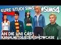 Eure Studenten Sims 👩‍🎓💚👨‍🎓 Die Sims 4 An die Uni CAS Kanalmitglieder Showcase