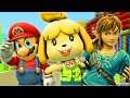 Isabelle's Jump Up, Super Star | Smash Bros Animation (VGR Remix) (SFM)