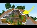 Большой дом в майнкрафт пещере! - Как построить - Minecraft 1.14.4