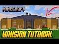 Minecraft: How To Build A Mansion With Interior Tutorial (Speed Build)
