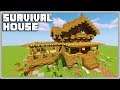 Minecraft Rustic Survival House Tutorial