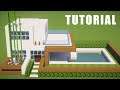 Minecraft Tutorial: Como fazer uma Casa Moderna