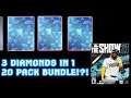 MLB The Show 21 Pack Opening! 3 Diamonds In 1 Bundle + Team Update!!!