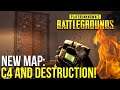 New Map + C4 & DESTRUCTION! ~ PUBG Karakin Gameplay