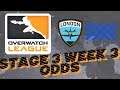 Overwatch League Odds - 2019, Stage 3, Week 3