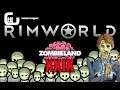 RimWorld Zombieland #29: A Volcano, a raid and a hail of bullets.
