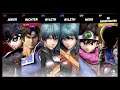 Super Smash Bros Ultimate Amiibo Fights – Byleth & Co Request 110 Team Battle at Bridge of Eldin