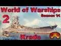 Was für ein K(r)ampf!!!! #2 Ranked S14 "Krado" in World of Warships mit Gameplay auf Deutsch