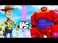 WOODY VS BAYMAX - Toy Story and Big Hero 6