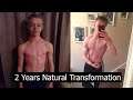 2 Years Natural Body Transformation (Aged 17-19) - Tom Darrell