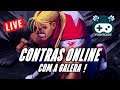 AO VIVO- Contras no Fightcade - Part 01