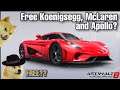 Asphalt 8 - Koenigsegg, McLaren e Apollo Gratuitos?! *expirado*