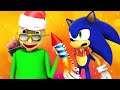 Baldi Throws a Christmas Party (Baldi's Basics Granny 4 Sonic New Year Xmas 3D SFM Animation)