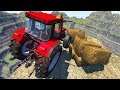 Beamng Drive - How many hay bales do we need to stop the cars?