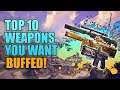Borderlands 3 | Top 10 Weapons You Want to See Buffed - Players Choice!