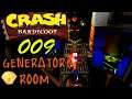 Crash Bandicoot 1 #009 🦊 PS1 Deutsch 100% ∞ Generator Room (orangener Edelstein)  ∞ Gameplay German