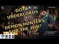 DOTA Underlords DEMON HUNTER FOR THE WIN? - Gameplay, Lets Play