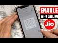 Enable Jio Wi-Fi Calling | How to Enable Wi-Fi Calling in iPhone?