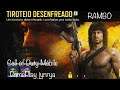 GamePlay de CALL OF DUTY MOBILE com RAMBO em Tiroteio Desenfreado | RAMBO - FIRING RANGE | jynrya