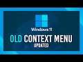 Get Windows 10 Context Menu in Windows 11 | Compete UPDATED Guide