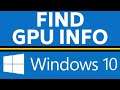 How to See Which Graphics Card You Have - Windows 10 - Check GPU Info