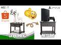 I BOUGHT A TABLE FOR MY PS4 | UNBOXING WEEXT SIDE TABLE/NIGHT STAND WITH DRAWER