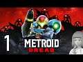 Metroid Dread Blind Run, Part 1: Samus using the word 'stuff'