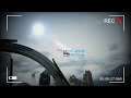 Multiplayer duel in Ace Combat 7 without using HUD.