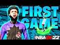 MY FIRST PARK GAME ON NBA 2K22 WITH MY DEMIGOD BUILD!! THIS GAME IS AMAZING!!